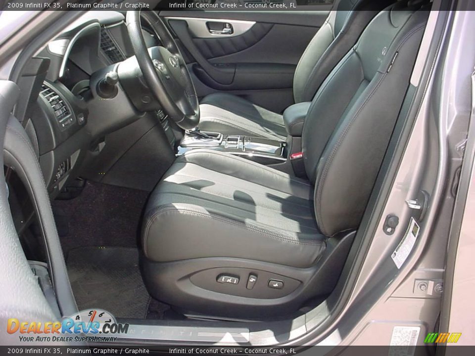2009 Infiniti FX 35 Platinum Graphite / Graphite Photo #17