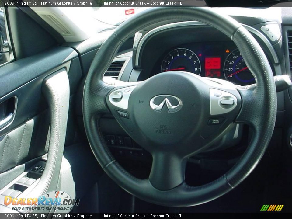 2009 Infiniti FX 35 Platinum Graphite / Graphite Photo #23