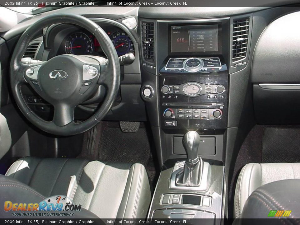 2009 Infiniti FX 35 Platinum Graphite / Graphite Photo #25