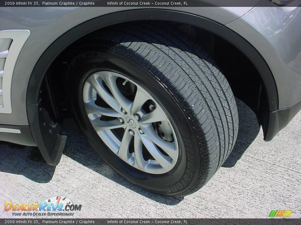 2009 Infiniti FX 35 Platinum Graphite / Graphite Photo #26