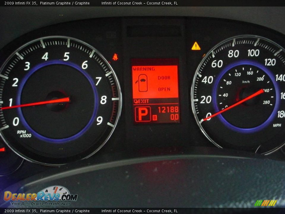 2009 Infiniti FX 35 Platinum Graphite / Graphite Photo #28