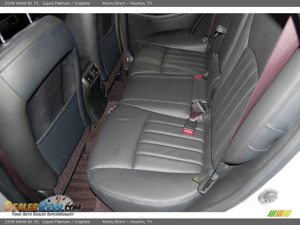 2008 Infiniti EX 35 Liquid Platinum / Graphite Photo #20