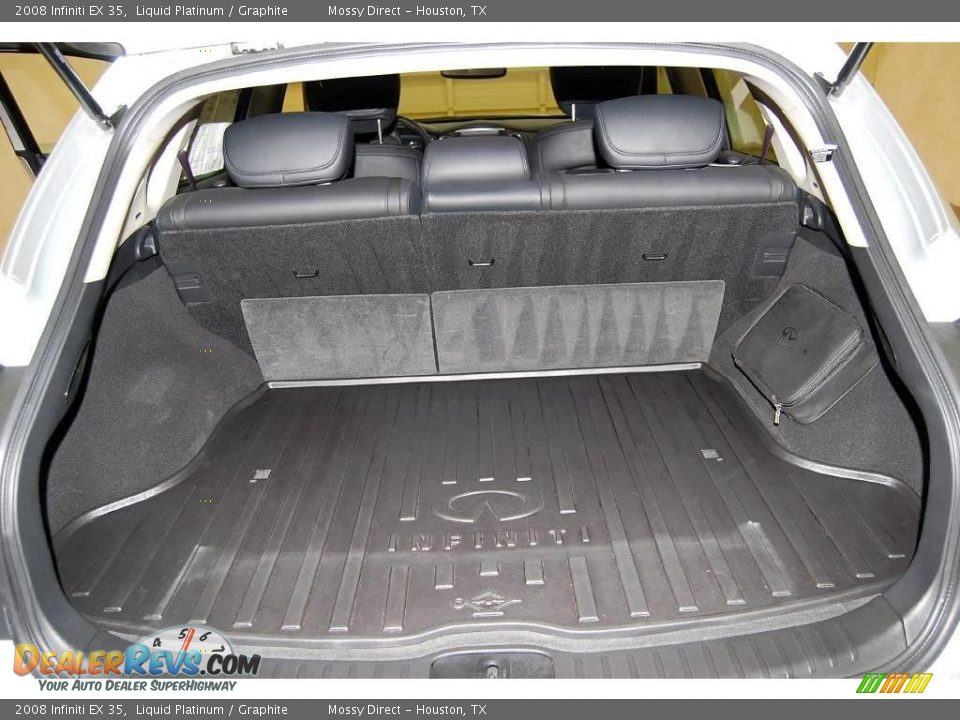 2008 Infiniti EX 35 Liquid Platinum / Graphite Photo #21