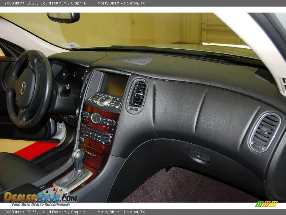 2008 Infiniti EX 35 Liquid Platinum / Graphite Photo #26