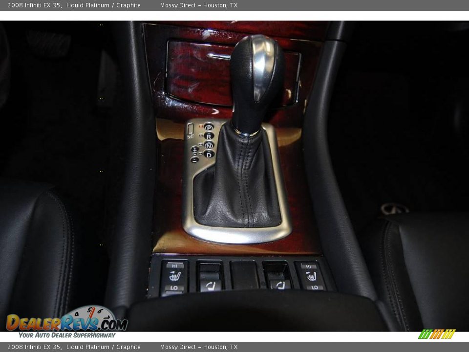2008 Infiniti EX 35 Liquid Platinum / Graphite Photo #27