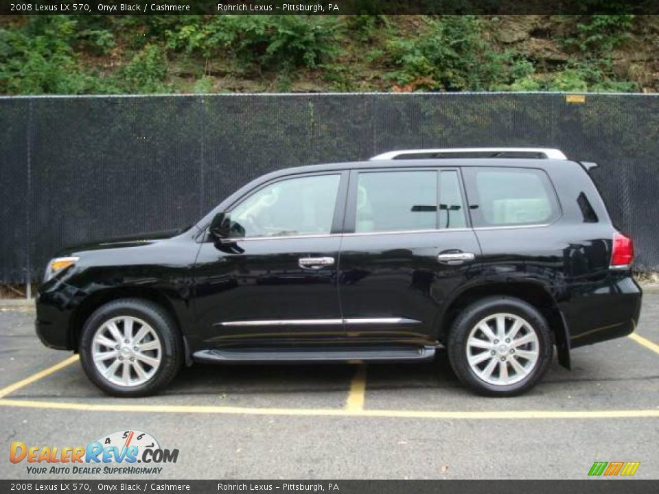 2008 Lexus LX 570 Onyx Black / Cashmere Photo #1