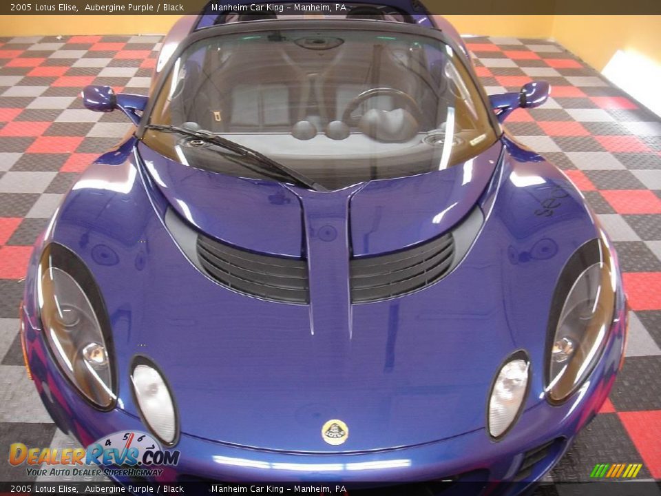 2005 Lotus Elise Aubergine Purple / Black Photo #13