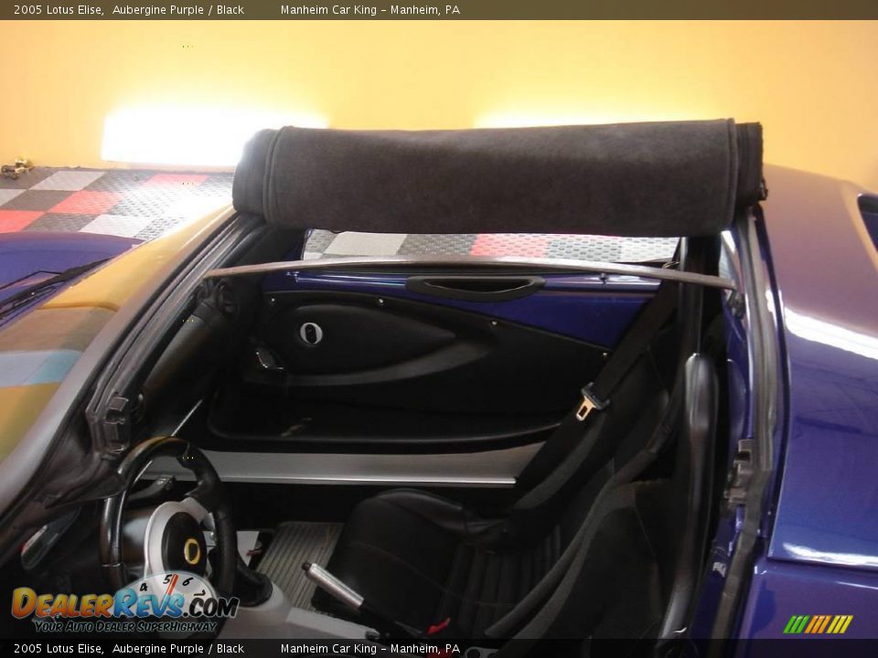 2005 Lotus Elise Aubergine Purple / Black Photo #30