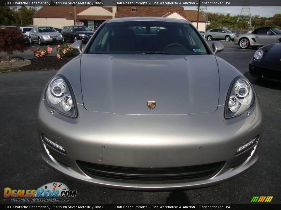 2010 Porsche Panamera S Platinum Silver Metallic / Black Photo #3