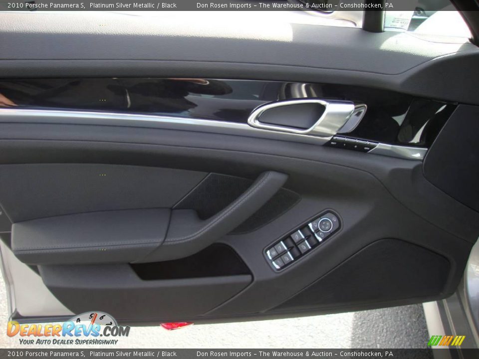 2010 Porsche Panamera S Platinum Silver Metallic / Black Photo #13