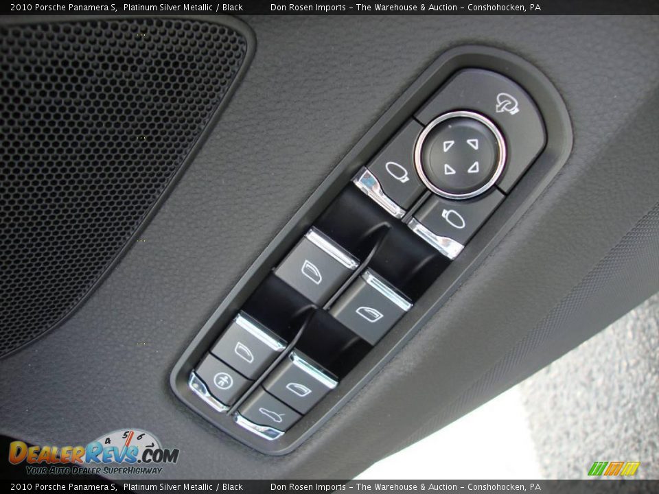 2010 Porsche Panamera S Platinum Silver Metallic / Black Photo #14