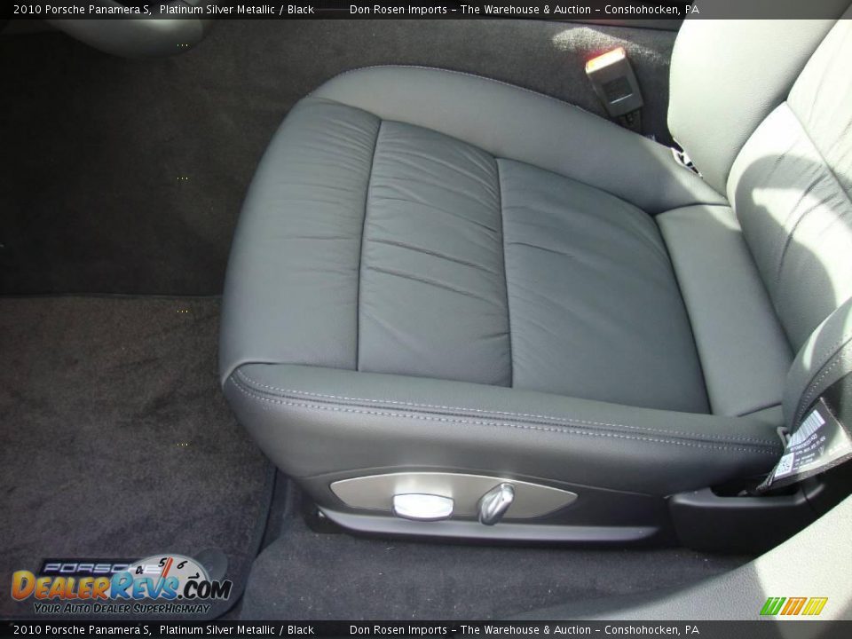 2010 Porsche Panamera S Platinum Silver Metallic / Black Photo #15