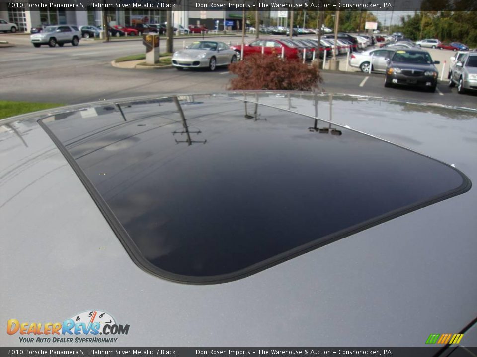 2010 Porsche Panamera S Platinum Silver Metallic / Black Photo #17