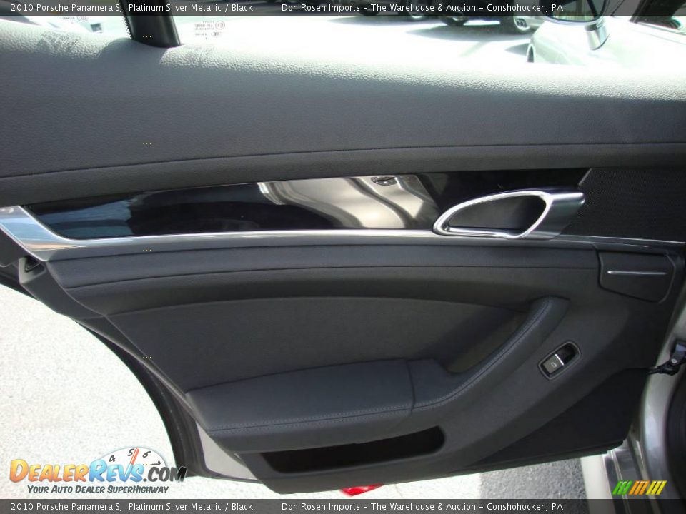 2010 Porsche Panamera S Platinum Silver Metallic / Black Photo #23