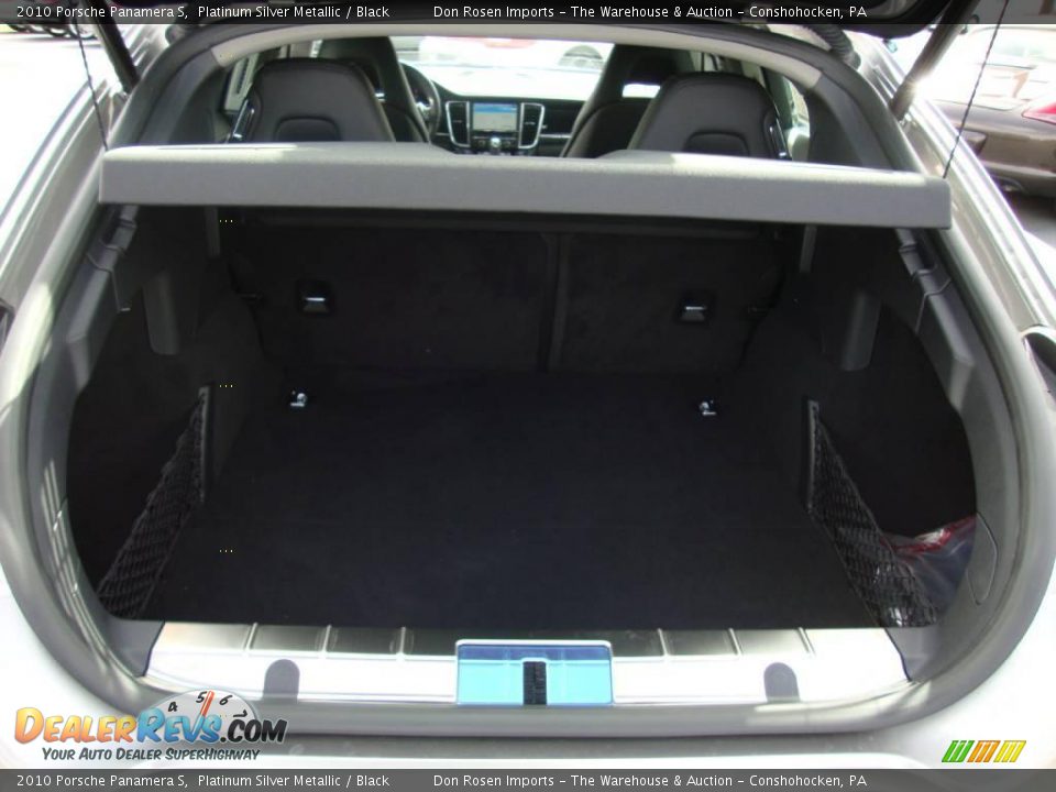 2010 Porsche Panamera S Platinum Silver Metallic / Black Photo #24