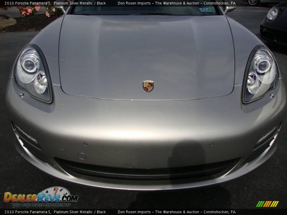 2010 Porsche Panamera S Platinum Silver Metallic / Black Photo #31