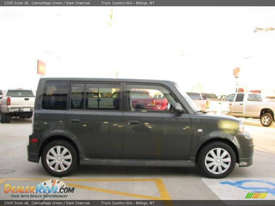 2005 Scion xB Camouflage Green / Dark Charcoal Photo #4