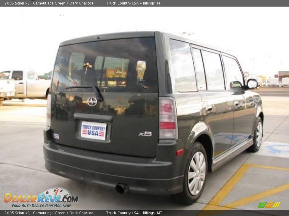 2005 Scion xB Camouflage Green / Dark Charcoal Photo #5