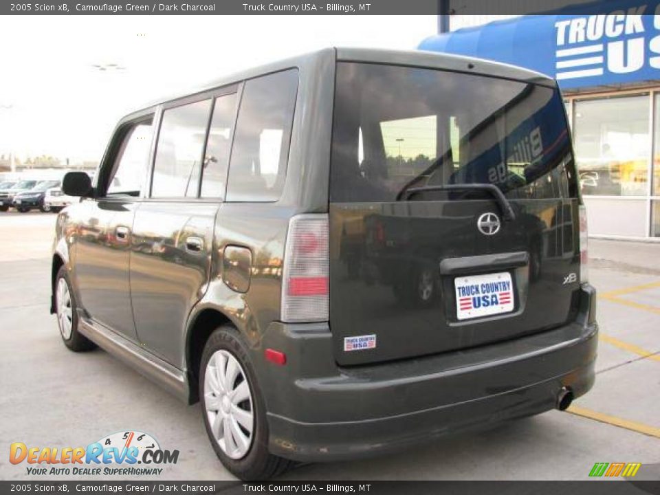 2005 Scion xB Camouflage Green / Dark Charcoal Photo #6