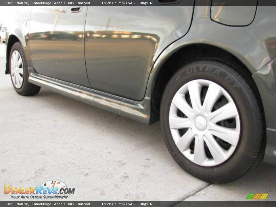 2005 Scion xB Camouflage Green / Dark Charcoal Photo #7