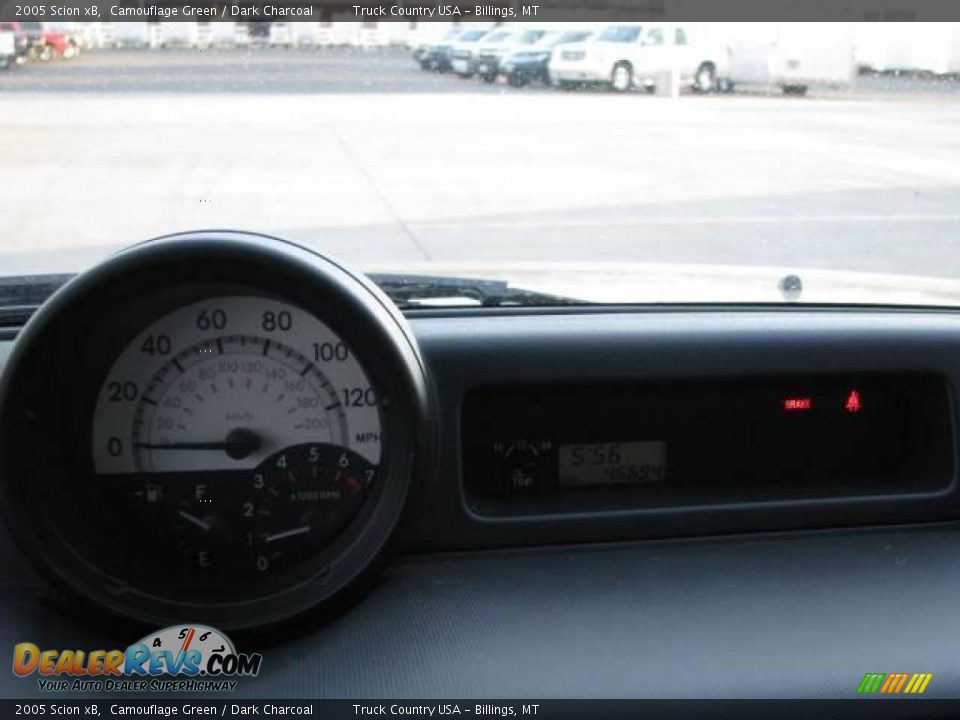 2005 Scion xB Camouflage Green / Dark Charcoal Photo #12