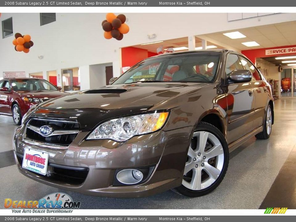 2008 Subaru Legacy 2.5 GT Limited Sedan Deep Bronze Metallic / Warm Ivory Photo #1