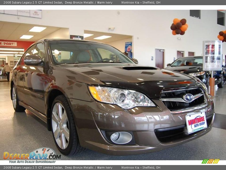 2008 Subaru Legacy 2.5 GT Limited Sedan Deep Bronze Metallic / Warm Ivory Photo #2