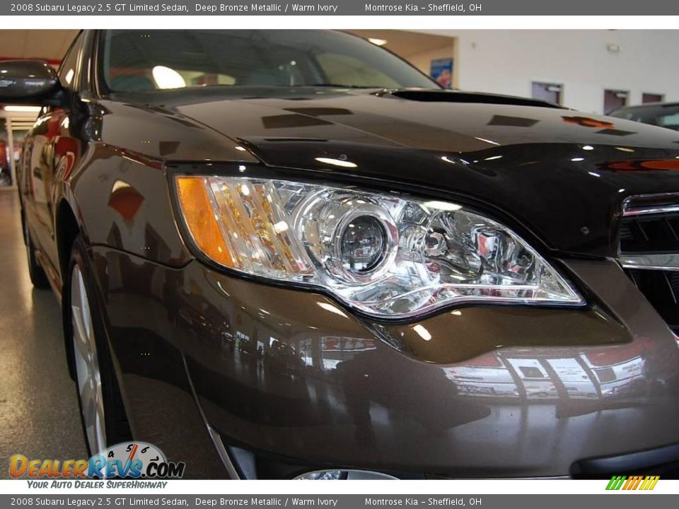 2008 Subaru Legacy 2.5 GT Limited Sedan Deep Bronze Metallic / Warm Ivory Photo #6