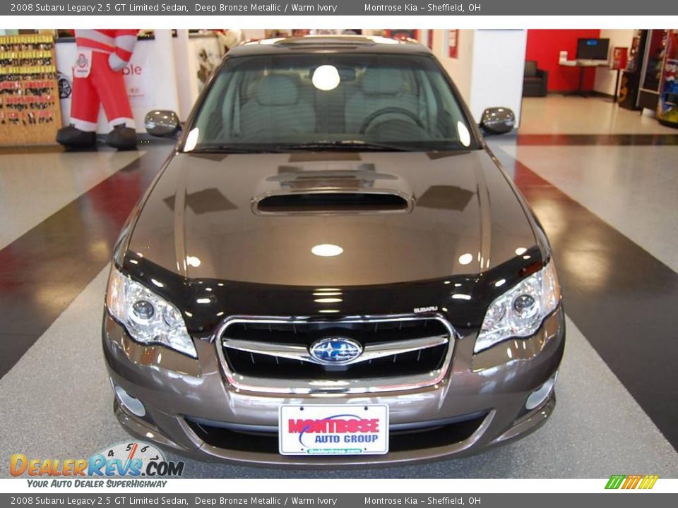 2008 Subaru Legacy 2.5 GT Limited Sedan Deep Bronze Metallic / Warm Ivory Photo #13