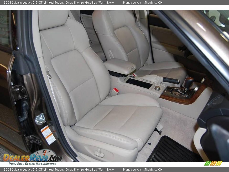 2008 Subaru Legacy 2.5 GT Limited Sedan Deep Bronze Metallic / Warm Ivory Photo #26