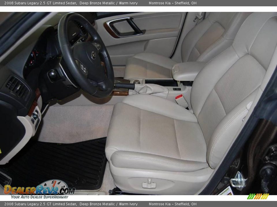 2008 Subaru Legacy 2.5 GT Limited Sedan Deep Bronze Metallic / Warm Ivory Photo #27
