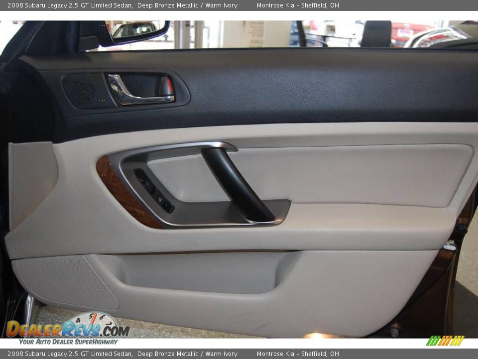 2008 Subaru Legacy 2.5 GT Limited Sedan Deep Bronze Metallic / Warm Ivory Photo #29