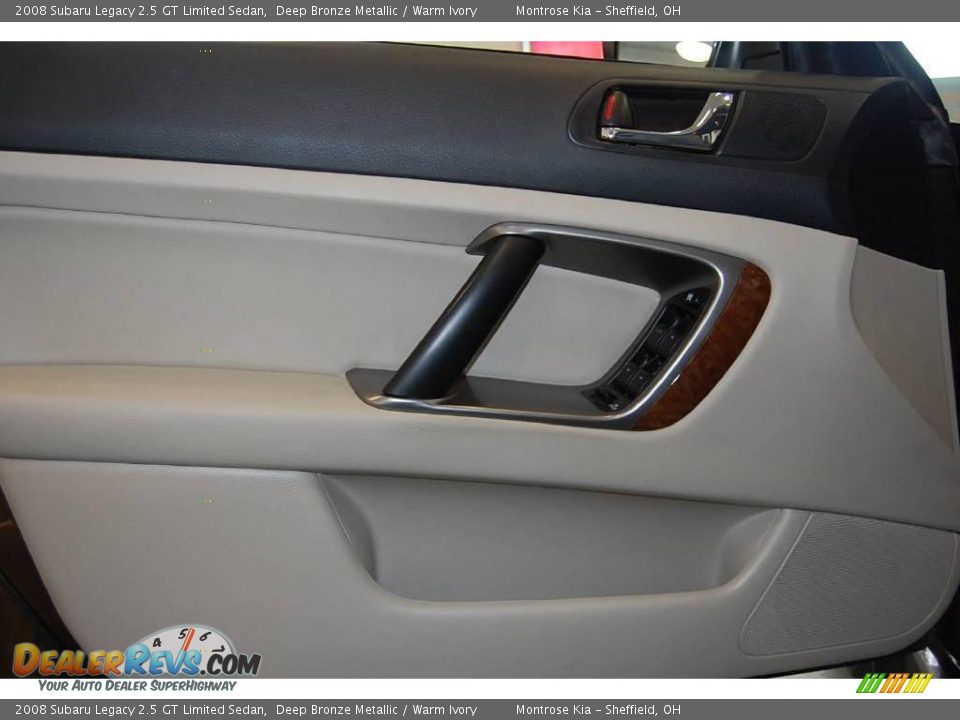 2008 Subaru Legacy 2.5 GT Limited Sedan Deep Bronze Metallic / Warm Ivory Photo #30