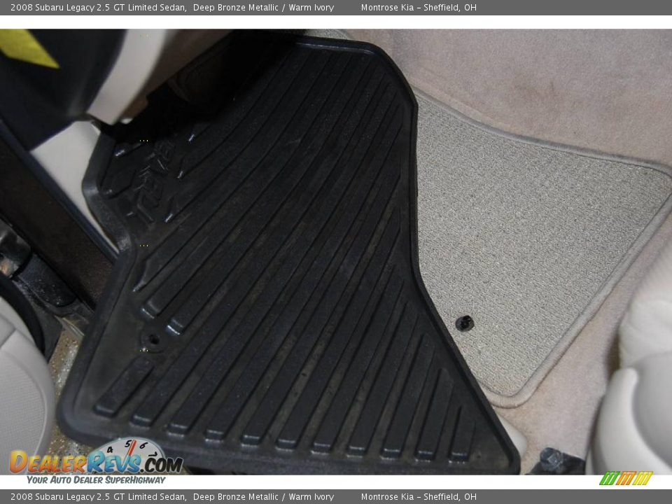 2008 Subaru Legacy 2.5 GT Limited Sedan Deep Bronze Metallic / Warm Ivory Photo #35