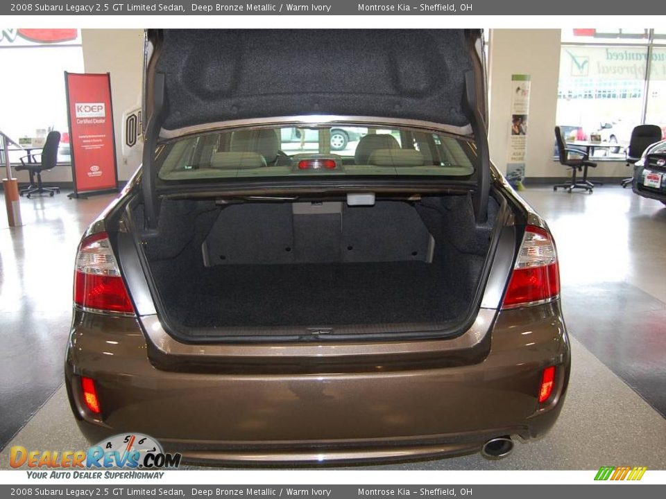 2008 Subaru Legacy 2.5 GT Limited Sedan Deep Bronze Metallic / Warm Ivory Photo #36