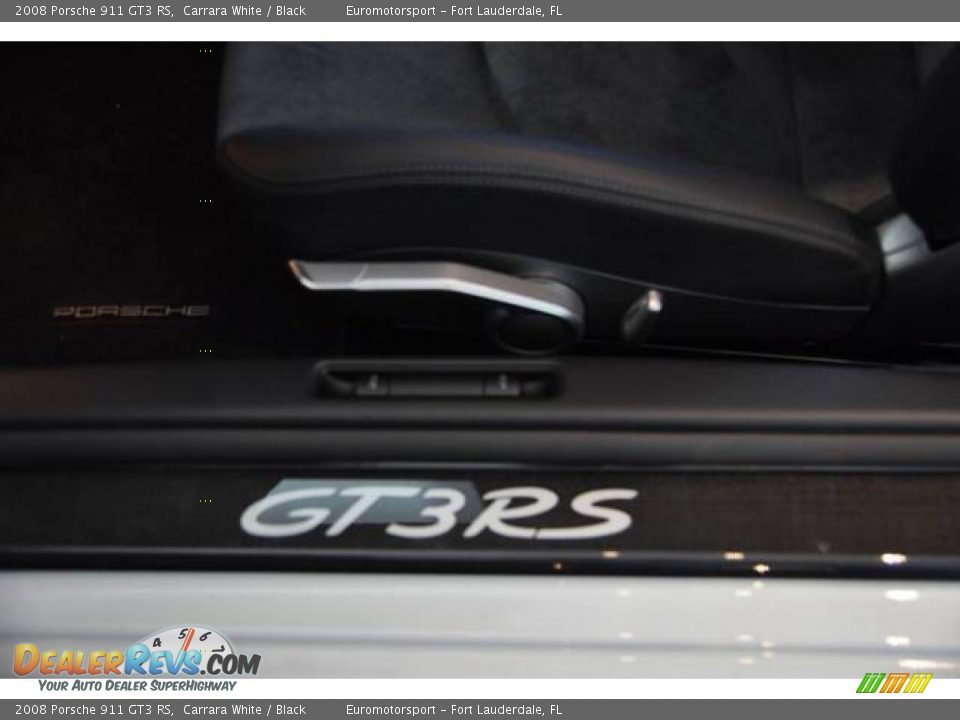 2008 Porsche 911 GT3 RS Carrara White / Black Photo #2