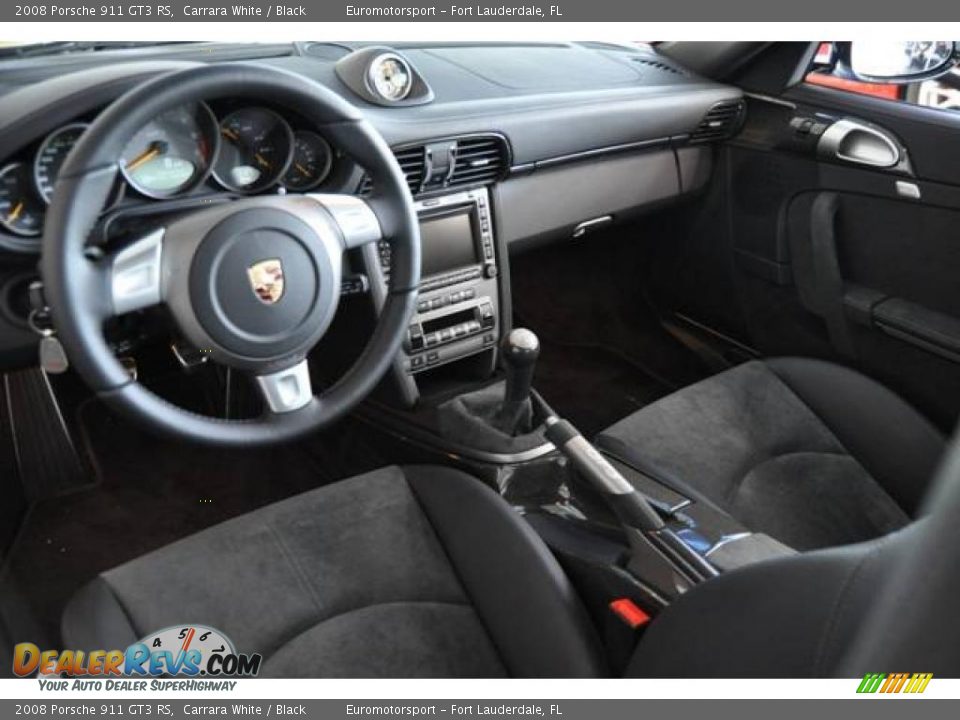 2008 Porsche 911 GT3 RS Carrara White / Black Photo #3