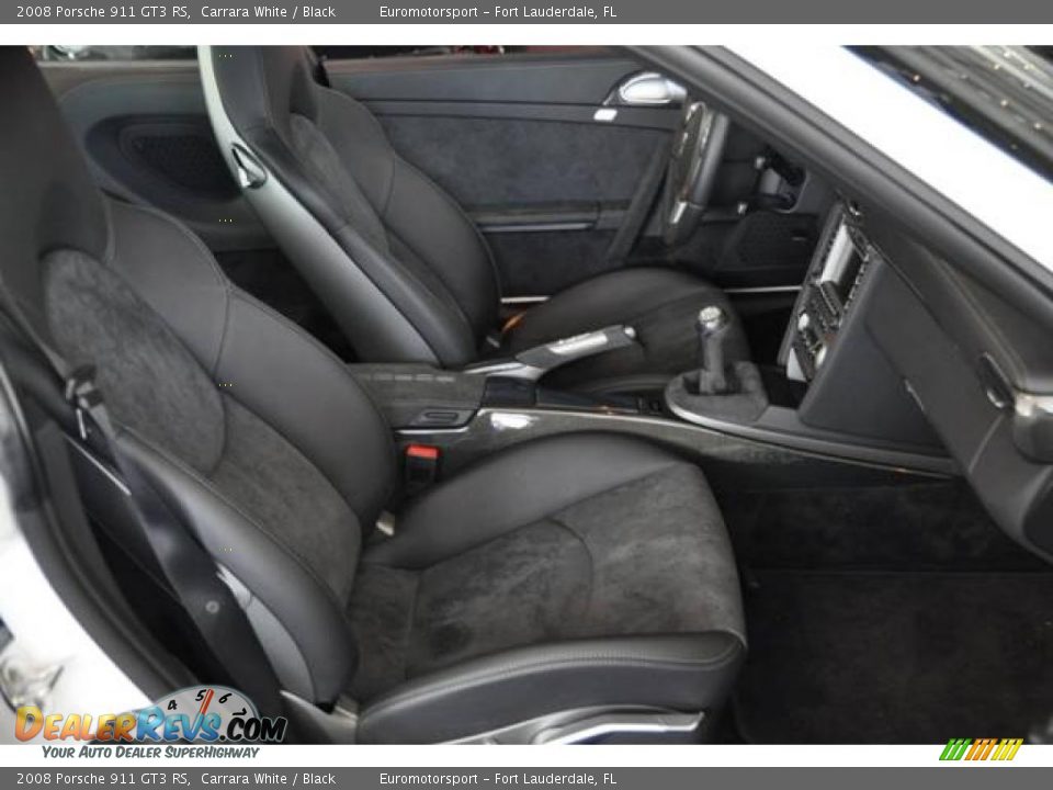 2008 Porsche 911 GT3 RS Carrara White / Black Photo #6