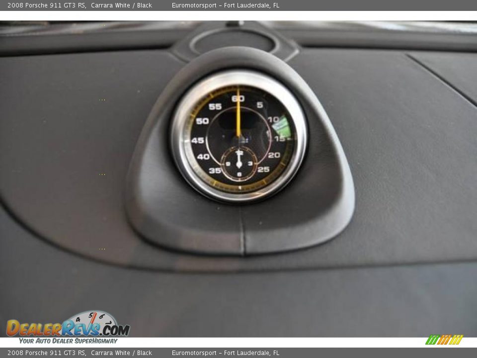 2008 Porsche 911 GT3 RS Carrara White / Black Photo #12