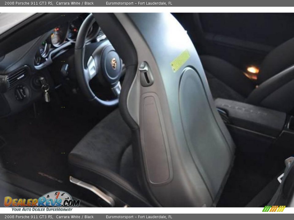 2008 Porsche 911 GT3 RS Carrara White / Black Photo #16