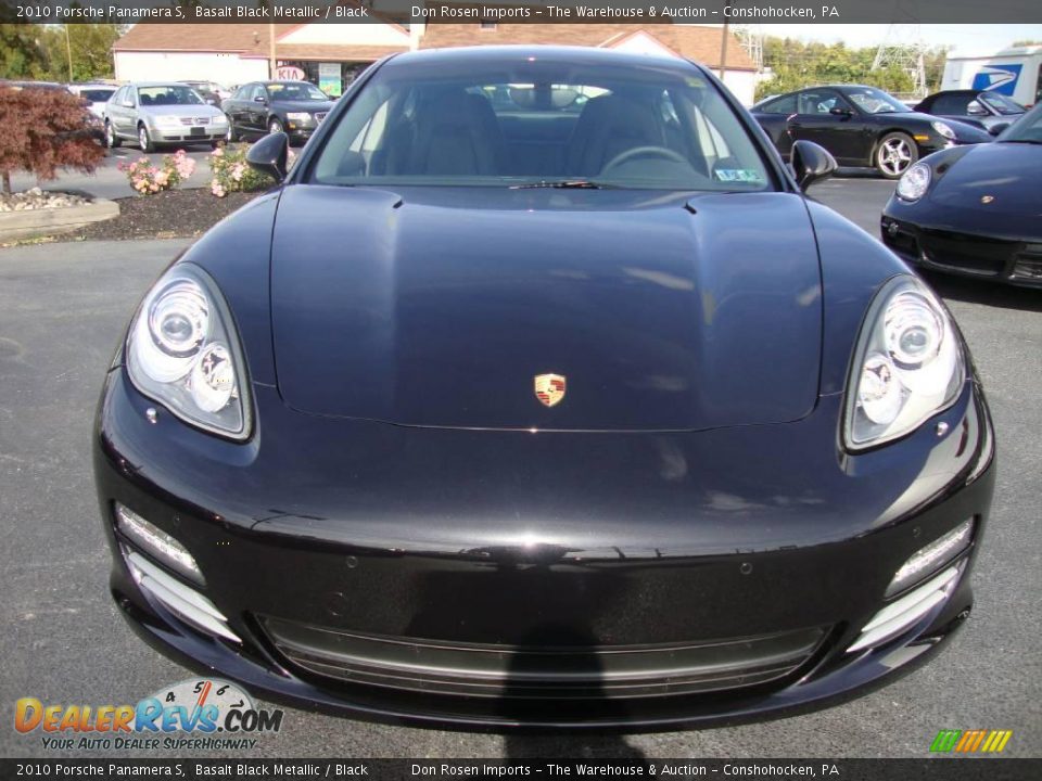 2010 Porsche Panamera S Basalt Black Metallic / Black Photo #3