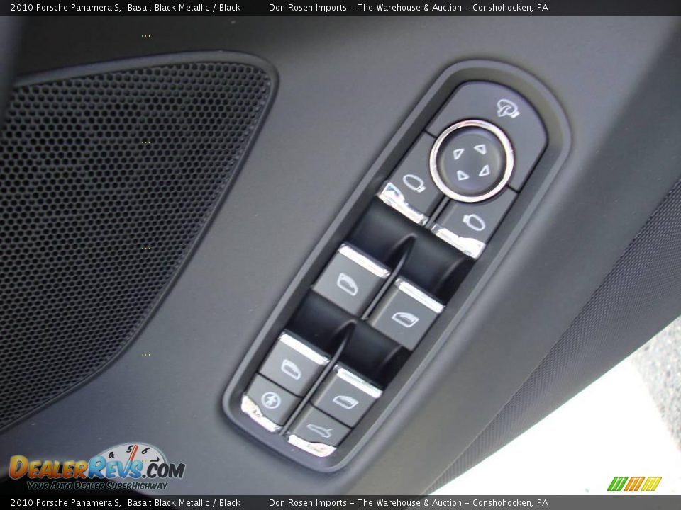 2010 Porsche Panamera S Basalt Black Metallic / Black Photo #14