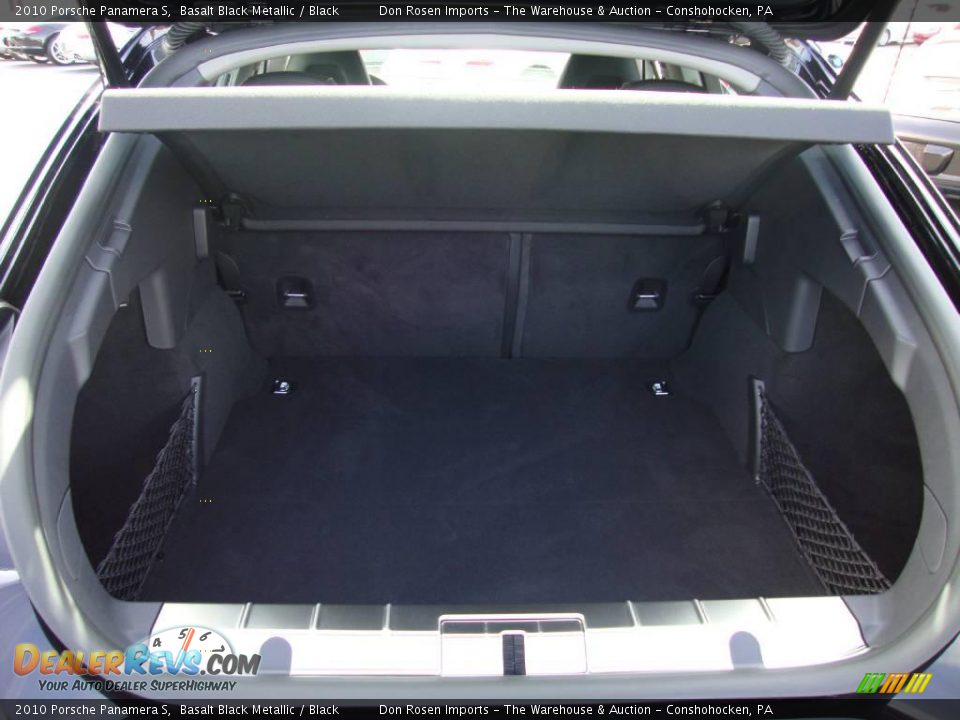 2010 Porsche Panamera S Basalt Black Metallic / Black Photo #23