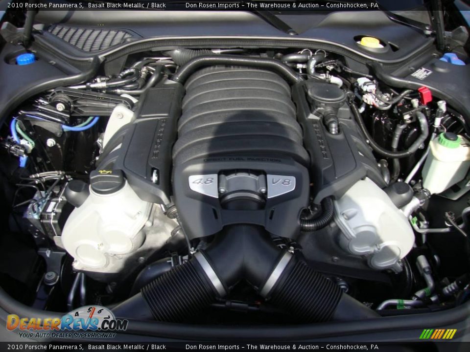2010 Porsche Panamera S Basalt Black Metallic / Black Photo #30
