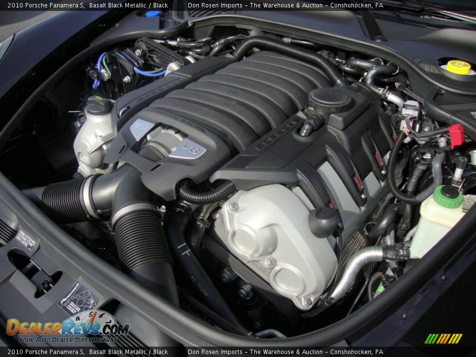 2010 Porsche Panamera S Basalt Black Metallic / Black Photo #31