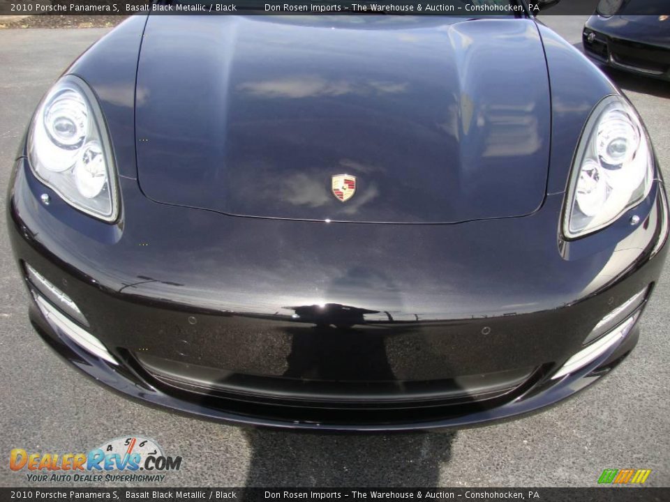 2010 Porsche Panamera S Basalt Black Metallic / Black Photo #32