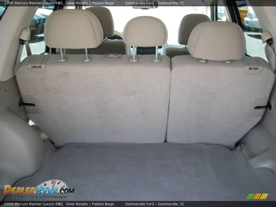 2006 Mercury Mariner Luxury 4WD Silver Metallic / Pebble Beige Photo #9