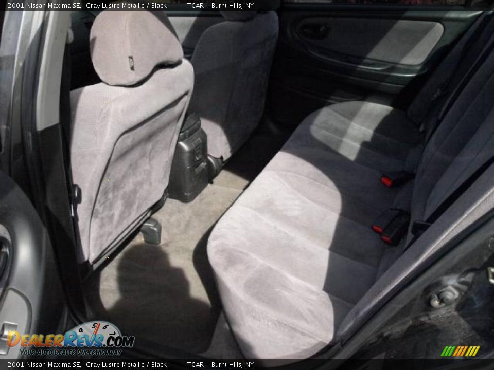 2001 Nissan Maxima SE Gray Lustre Metallic / Black Photo #9