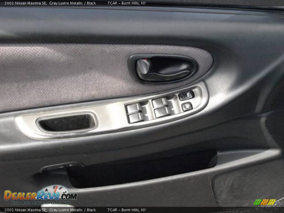 2001 Nissan Maxima SE Gray Lustre Metallic / Black Photo #10