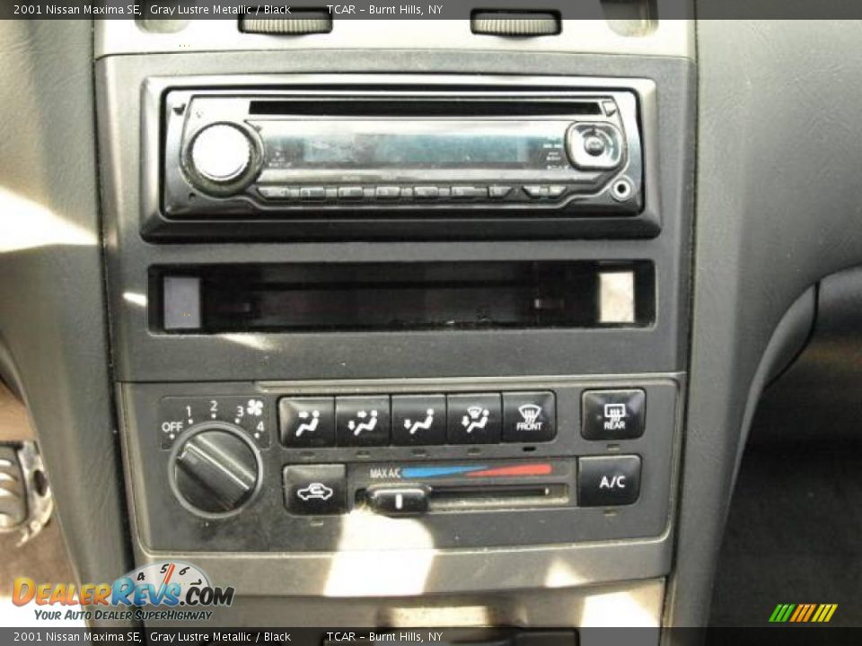 2001 Nissan Maxima SE Gray Lustre Metallic / Black Photo #12
